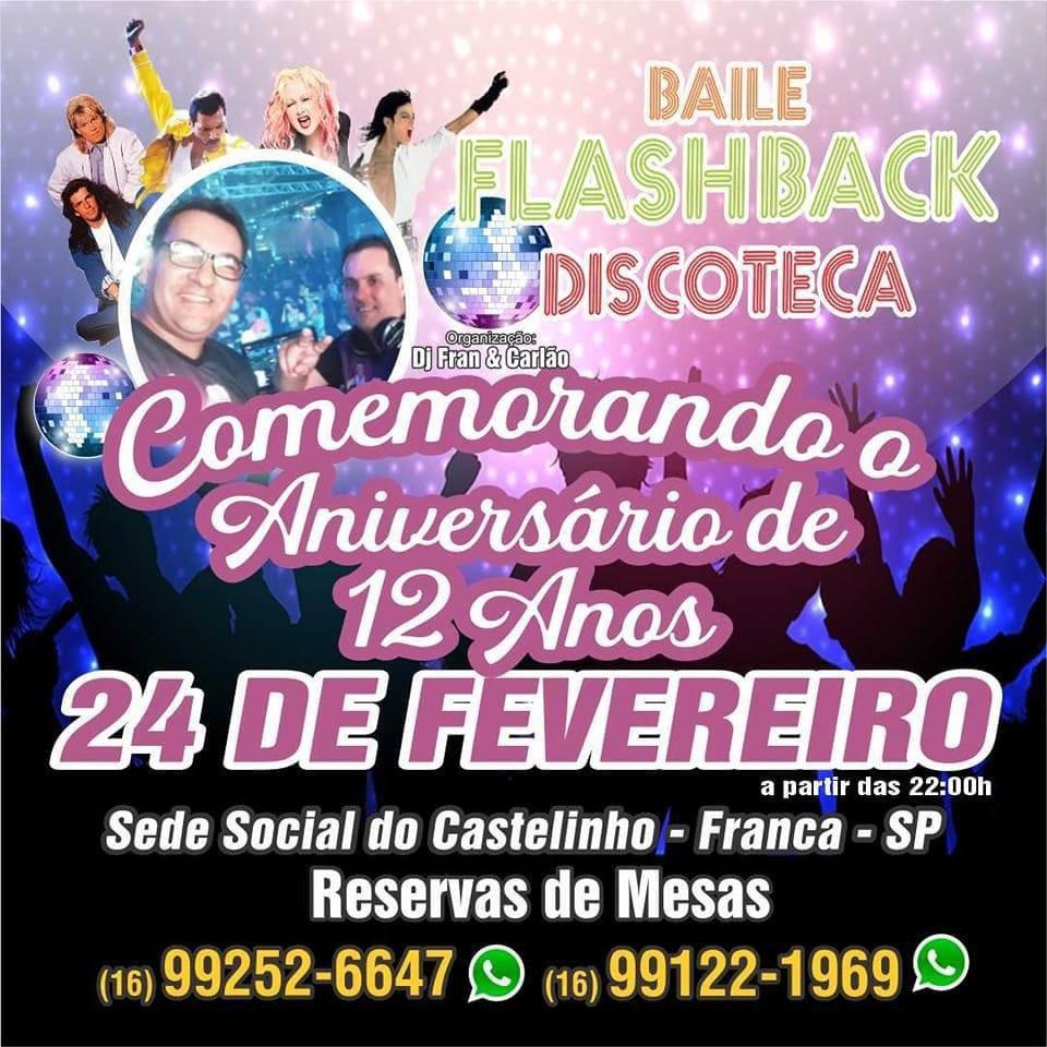Baile flashback Discoteca