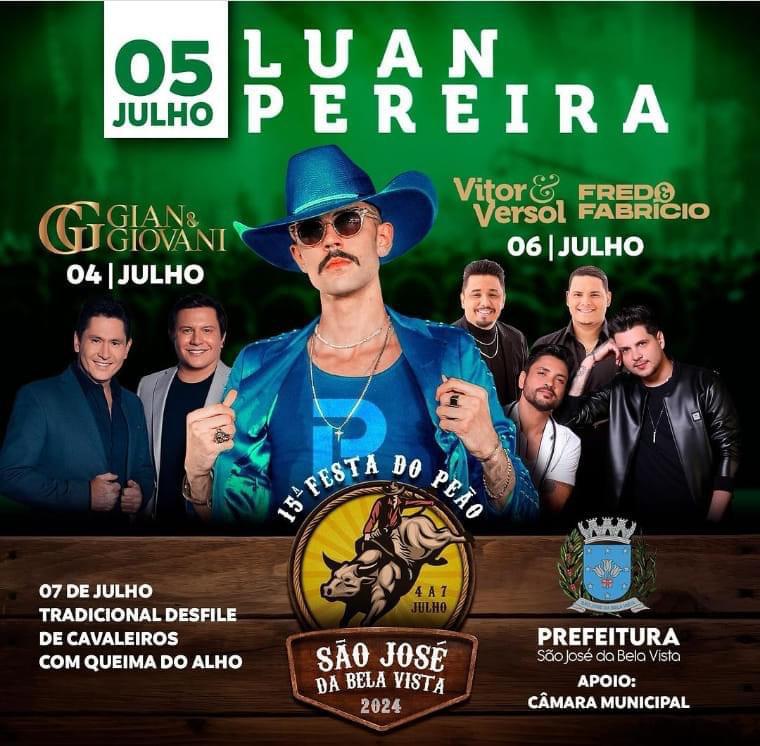 Festa do Peão de São José da Bela Vista SP 