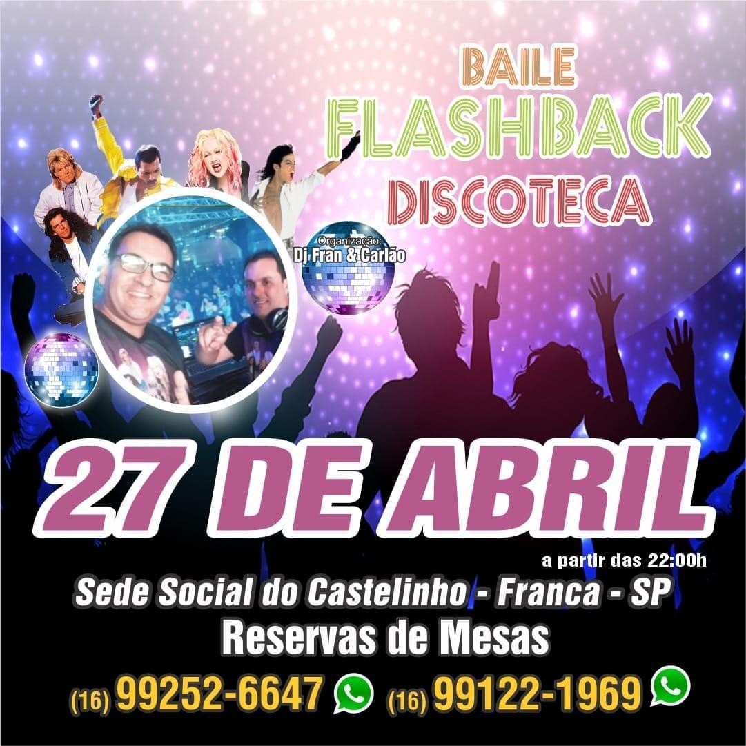 Baile Flashback Discoteca