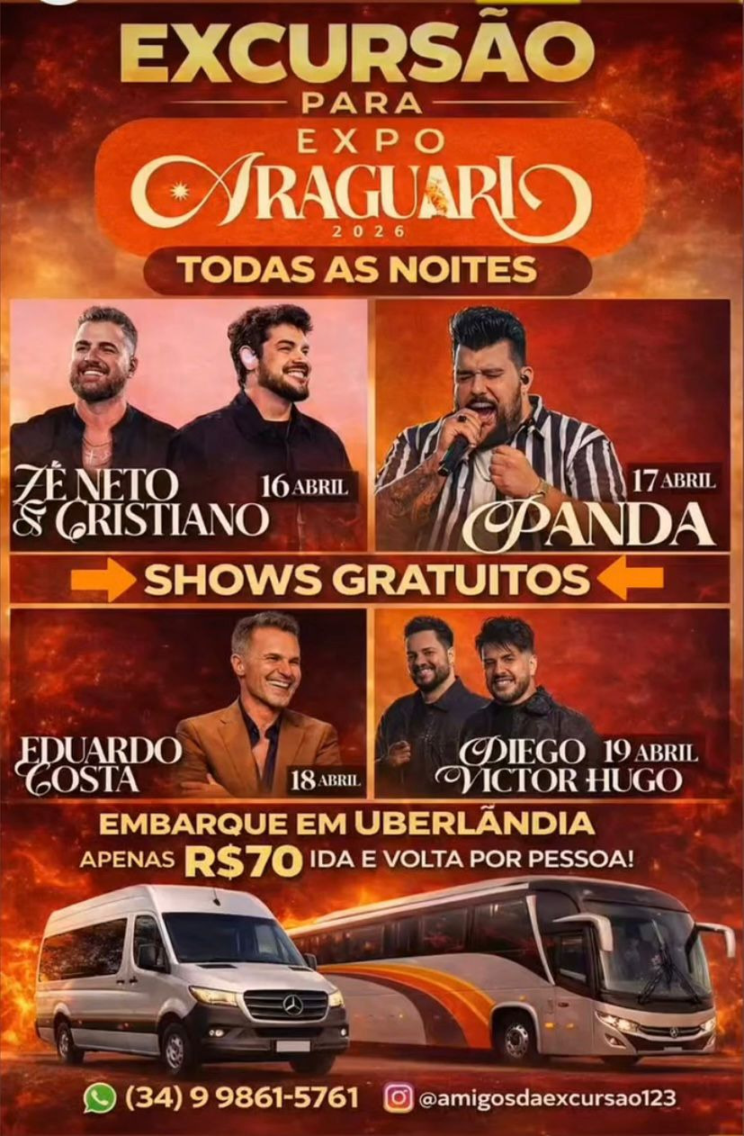 Excursão Expo Araguari